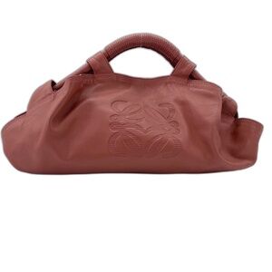 LOEWE Nappa Aire M Handbag Red